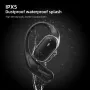 Ултра отворени безжични Bluetooth слушалки - ергономични с костна проводимост, черни, снимка 7
