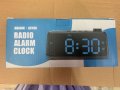 Часовник с Аларма и Радио / USB за зареждане / Часовник с големи цифри, снимка 2