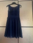 Продавам елегантна ,ефирна синя рокля , снимка 2