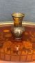 Кристална ваза Bohemia със сребро, снимка 1 - Вази - 45334702