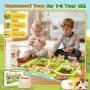 Монтесори играчки за деца 1-3 години със селскостопански животни, тик-так закопчалки, снимка 5