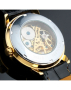 Стилен механичен часовник GOLD (005), снимка 4