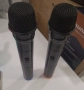 Два UHF безжични микрофона Auna за караоке системи, 865MHz, снимка 2