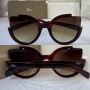 Dior дамски слънчеви очила котка, снимка 1 - Слънчеви и диоптрични очила - 45162681