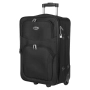 Куфар с колелца за пътуване, черен, 79 л._1155899, снимка 2