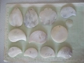 Лот от 12 бр. плочки от седеф, снимка 1