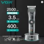 Професионална акумулаторна машинка за подстригване VGR V-256 с LCD дисплей, регулируема скорост , снимка 6