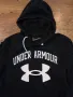 Under Armour Hoody - страхотно мъжко горнище М КАТО НОВО, снимка 1