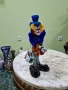 Антикварна колекционерска италианска фигура статуетка клоун Мурано , снимка 4