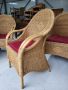 Комплект от 6 ратанови кресла , снимка 4