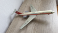 Стара соц. ламаринена играчка съветски самолет ИЛ - 62, снимка 4