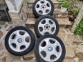лети джанти с гуми за сеат алхамбра шаран 5x112 16ц, снимка 1