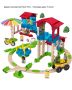 Дървен конструктор Fisher Price Wonder Makers - Училищен двор, 75 части, снимка 2