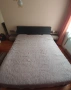 Легло с матрак + ракла и шкафчета + покривало за легло, снимка 3