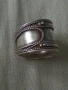 СТАРИНЕН РЕТРО АРТ ОРНАМЕНТИРАН СРЕБЪРЕН ПРЪСТЕН СРЕБРО ВИСОКА ПРОБА МАЙСТОРСКО БИЖУ 34933, снимка 11
