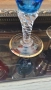 Антикварни цветни чаши Murano Италия, снимка 2