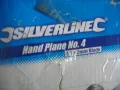 Made in ITALY SILVERLINE НОВО 225мм Висок клас ръчно дърводелско РЕНДЕ метално HAND PLANO №4, снимка 2