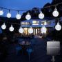 Соларни градински светлини: 50 LED, 8 режима, водоустойчиви, за декорация., снимка 6