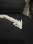 3D фигурка на дракон 45 см, шарнирна, бял дракон, за деца и възрастни, снимка 2