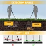 Професионален металотърсач / металдетектор с прецизна функция и режим на диска, макс. 1м. дълбочина, снимка 5