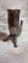 Рог на изобилието, сувенир, бокал, ваза, метал с гравюра, снимка 2