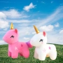 🦄 Розов еднорог играчка (12 см / 10 см) плюшена, снимка 2