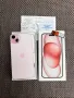 НОВ❗️ ГАРАНЦИЯ❗️ iPhone 15 Plus ❗️Лизинг от 60лв/м ❗️ Pink ❗️ 128гб Розов , снимка 3