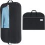 YYDSLEE Калъф чанта за дрехи с дръжка за носене 110x60x10 см, сгъваем, водоустойчив, черен