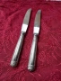Стари антикварни посребрени луксозни ножове Christofle 2 бр., снимка 1
