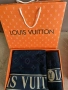 Louis Vuitton Луксозни Хавлии - 2бр. в кутия - Налични Различни Цветове Код VF71, снимка 3