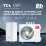 Термопомпа TCL 10kW за отопление, охлаждане и битова гореща вода, снимка 3