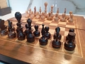 Шах с дървени фигури, снимка 4