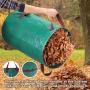 4677 Градинска чанта за смет: С твърд ринг за работа с гребло без чужда помощ, снимка 4