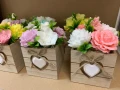 цветя изработени с глицеринов ароматен сапун , снимка 6