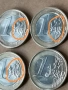 Редки!! 3 броя Евро монети със дефекти., снимка 7