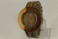 Оригинален Дървен Часовник EARTH Quartz, снимка 1
