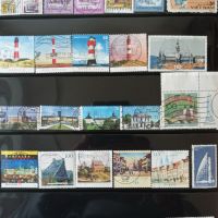 Пощенски марки на теми - архитектура и спорт, снимка 1 - Филателия - 45494794