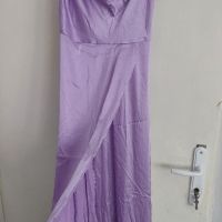 Официална дълга лилава рокля , снимка 3 - Рокли - 45697242