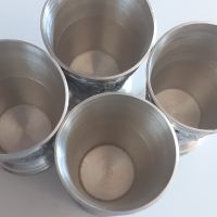 Немски чаши за ракия от калай Antik * Vintage, снимка 6 - Антикварни и старинни предмети - 45344800