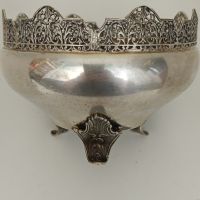 Старинна Италианска , сребърна , маркирана , купа , снимка 1 - Антикварни и старинни предмети - 45506936