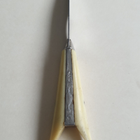 Старо гръцко ножче, снимка 1 - Антикварни и старинни предмети - 45035447