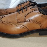 Елегантни мъжки обувки от естествена кожа Air Soft №46, снимка 1 - Официални обувки - 46036964