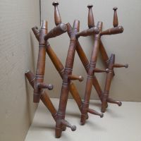 Соц Стара Дървена Закачалка., снимка 3 - Антикварни и старинни предмети - 45544898