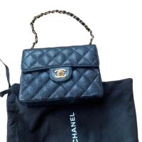 Chanel Mini Caviar discontinued чанта, снимка 4 - Чанти - 45158483