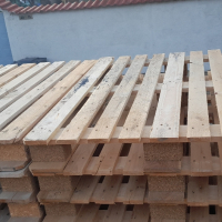Нови дървени палета , размер 120 / 100 см / скари /, снимка 2 - Дограми - 44978894