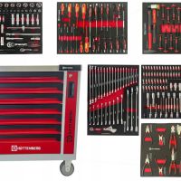 Шкаф с инструменти с 7 чекмеджета – 6 пълни ForceKraft – Huttenberg, снимка 1 - Органайзери за бюро - 45890947