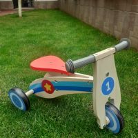 Дървено детско колело, снимка 5 - Детски велосипеди, триколки и коли - 45453488