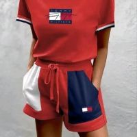 Дамски Памучни Комплекти TOMMY HILFIGER , снимка 1 - Спортни екипи - 46102970