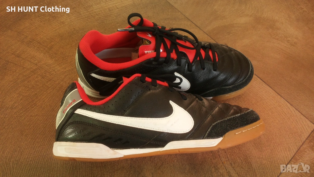 NIKE TIEMPO Leather Footlall Shoes Размер EUR 37,5 / UK 4,5 за футбол естествена кожа 73-14-S, снимка 1