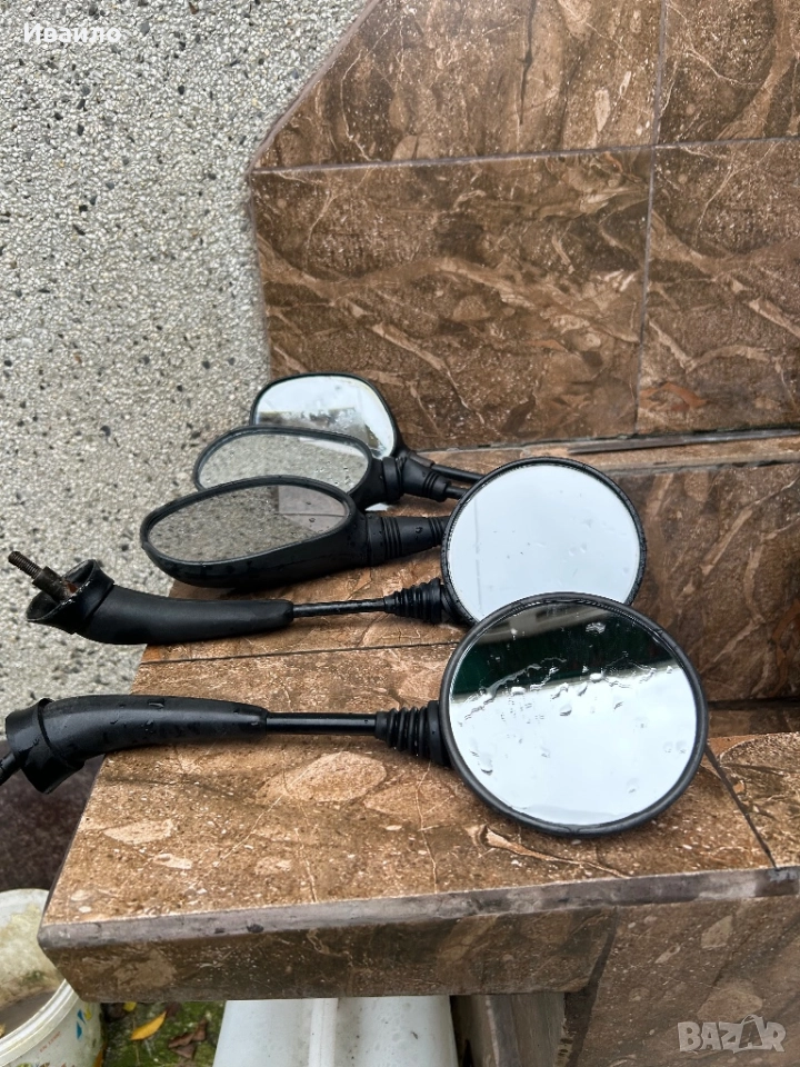 5 бр. огледала за мотопед, скутер , снимка 1